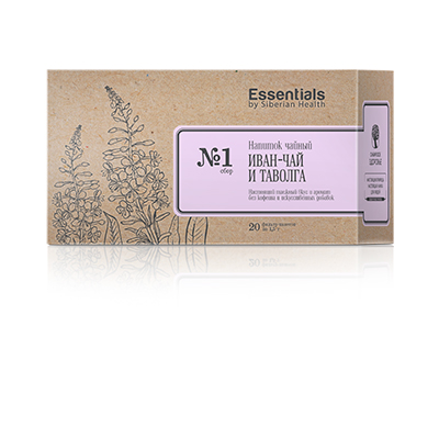 Infusión Essentials by Siberian Health. Fireweed and meadowsweet