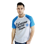 Camiseta para hombre Siberian Super Team (color: blanco, talla: M) 106919