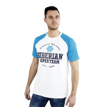 Camiseta para hombre Siberian Super Team CLASSIC (color: blanco, talla: M) 106913
