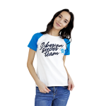 Camiseta para mujer Siberian Super Team (color: blanco, talla: M) 107015
