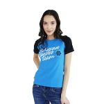 Camiseta para mujer Siberian Super Team (color: azul claro, talla: M) 107011