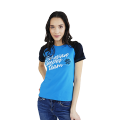 Camiseta para mujer Siberian Super Team (color: azul claro, talla: M)