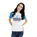 Camiseta para mujer Siberian Super Team CLASSIC (color: blanco, talla: M)