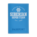 Funda para pasaporte Siberian Super Team (color: azul celeste) 107057